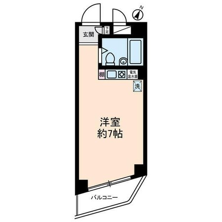 キャッスル・日野台の物件間取画像